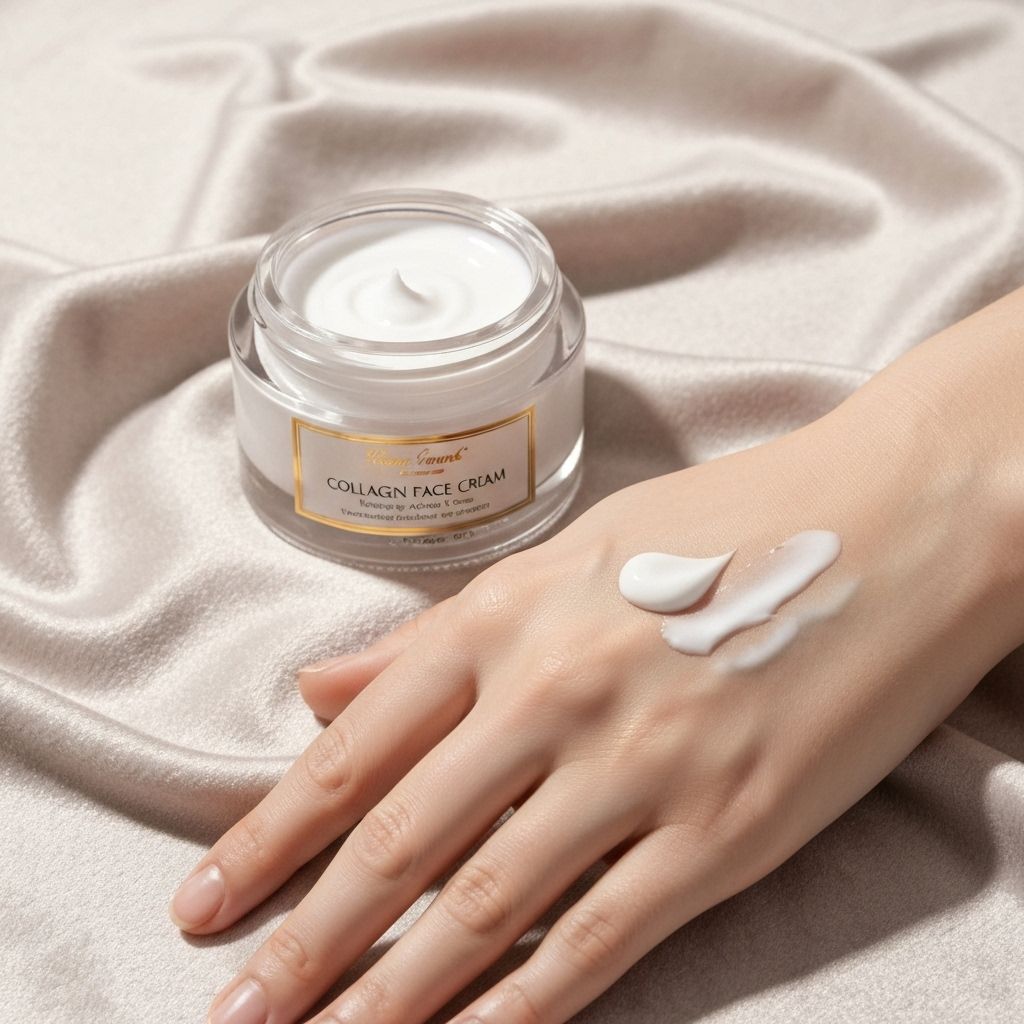 Collagen enriched face cream